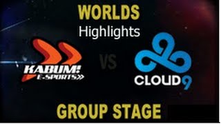 KBM vs C9 Highlights LoL World Championship 2014 Groups C and D Day 4 Game 1