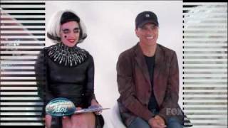 true HD ~ Lady Gaga mentor ~ Top 4 American Idol 2011 (May 11)