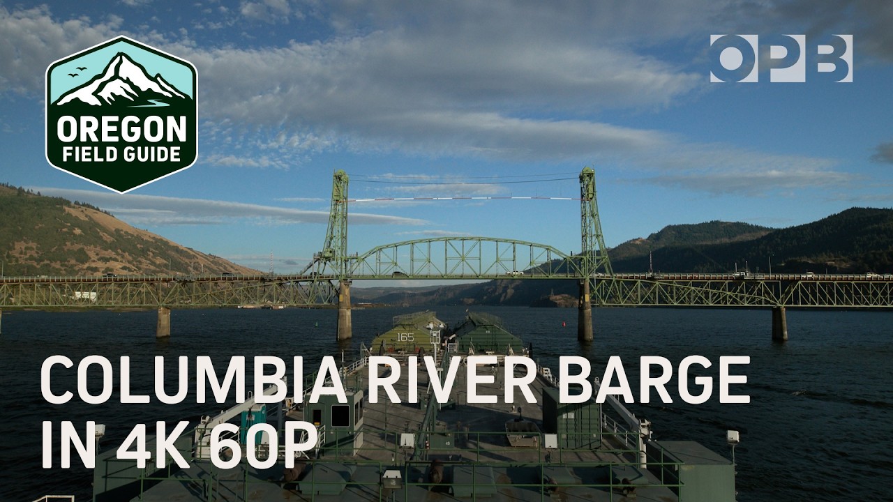 Scenic 3-hour river journey up Columbia River Gorge in 4K 60p — OPB’s Slow TV