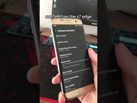 One UI 4.1 Animation on Galaxy S7 Edge 😜 #Samsung #OneUI4.1 #GalaxyS7Edge #oneui