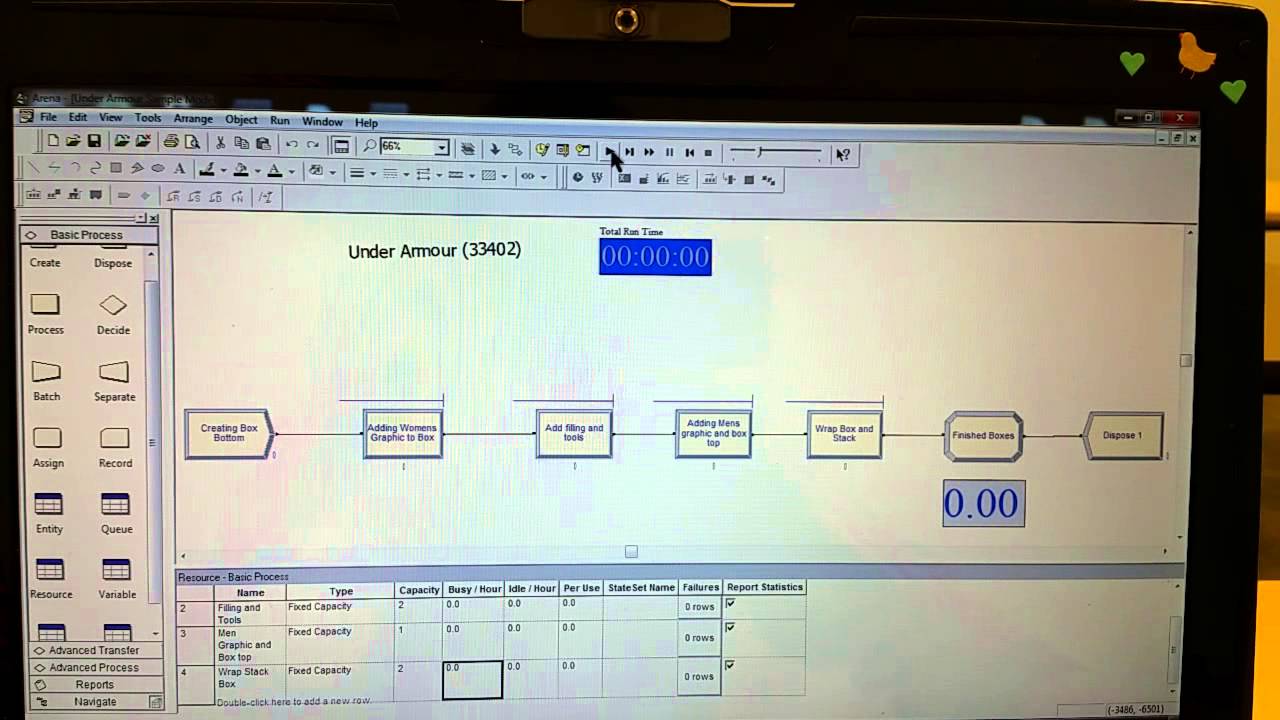 Simple Simulation with Arena