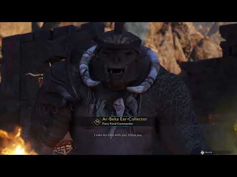 This RANDOM UNDEAD ORC Scared me.. (Middle-Earth: Shadow of War)