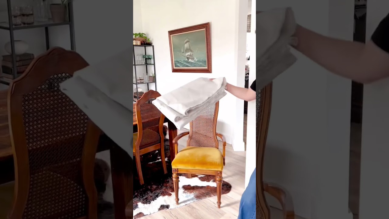 Easy beginner DIY: How to reupholster dining chairs