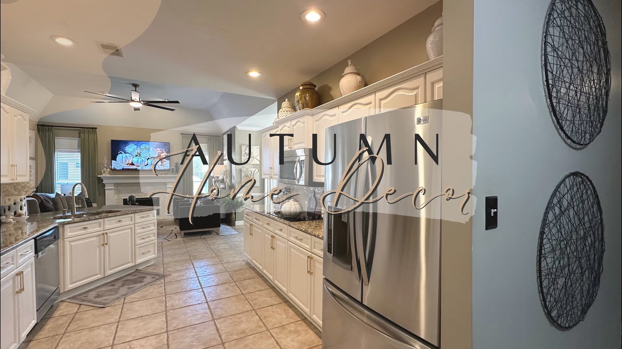 CLEAN AND DECORATE KITCHEN HOME DECOR FOR FALL | DREO