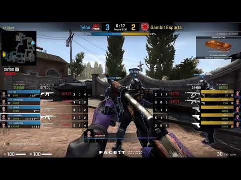FACEIT London 2018 CS:GO | Challengers Stage First Stage | Gambit Esports vs TyLoo