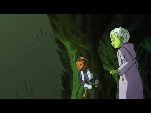 Goku become friends with broly and he give some supplies|(Dragon Ball Super-Broly)