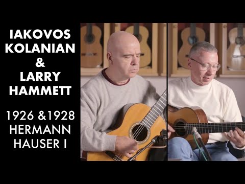"Djudjino Oro" by Vojislav Ivanovic played by Iakovos Kolanian and Larry Hammett on Hauser I guitars
