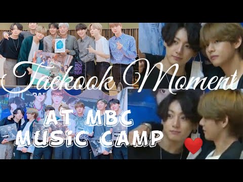 Taekook Moment at MBC Music Camp [ 140920 ]