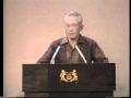 LKY @ his best during 1984 National Day Rally.