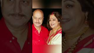 Anupam Kher with wife Kirron Kher💓🥰🌹Perfect 👌jodi👩‍❤️‍👨 #anupamkher #Kirronkher #bollywoodjodi