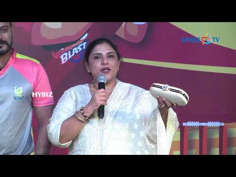 Actress Sripriya || Celebrity Cricket League (CCL)-T10 Blast Press Meet