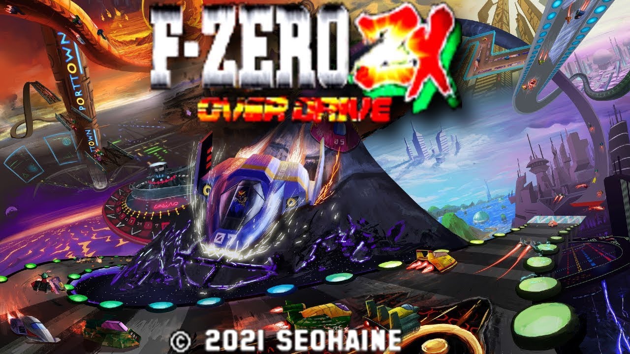 F zero ZX Overdrive Release V1.0 Romhack/Mod