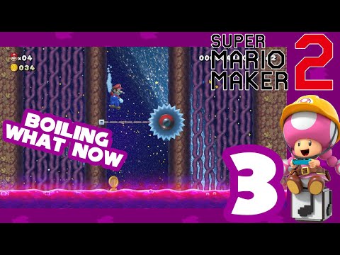 What if I played all the official courses in SMM2 like the story mode or whatever? [Part 3]