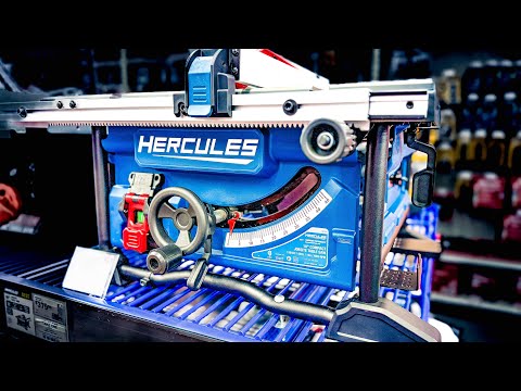 Hercules 10" Harbor Freight Table Saw Review