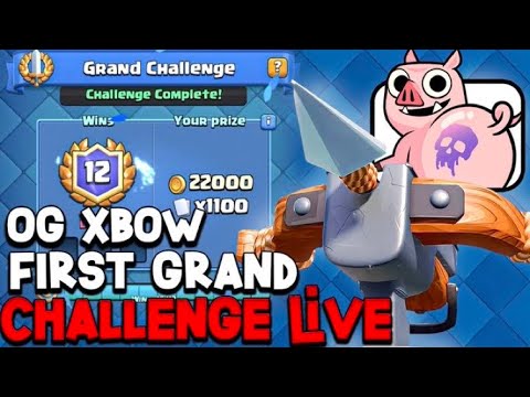 WIN your FIRST GRAND CHALLENGE🤯 [pt. 1- WE HIT 10k 🥳] - Clash Royale