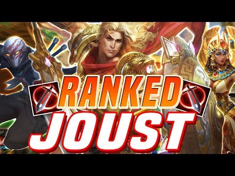 Smite: 3v3 RANKED JOUST Ft. Weak3n and Inbowned - 3 Warriors Blessings are OP!