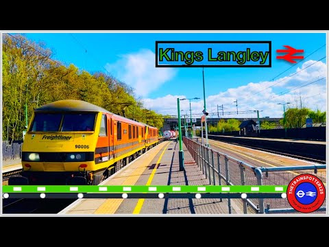 Trains at Kings Langley Station! [KGL] - (15/04/2024)