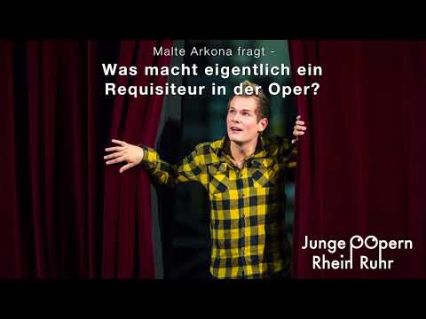 Malte Arkona fragt – Was macht eigentlich ein Requisiteur in der Oper?