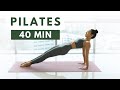 Get Slim Body In 40 Min Full Body Pilates Workout No Equipment