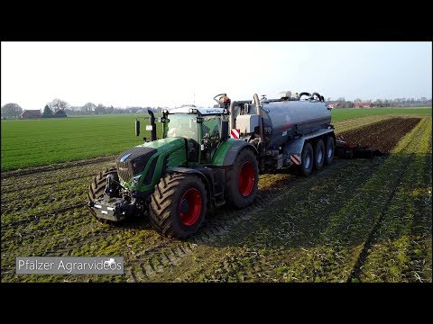 Gülle einarbeiten mit FENDT 939 & WIENHOFF TRIDEM ► AGRAR-TEAM Allhusen Hüneke