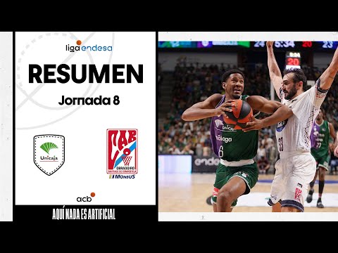 Resumen Unicaja 87 - Monbus Obra 74 (J8)