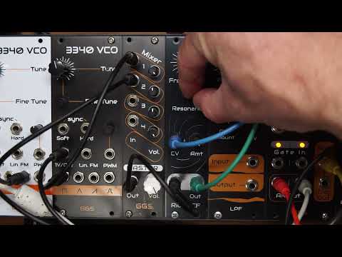 Riot VCF / Analog Low Pass Filter Module For Eurorack Module Synth image 4