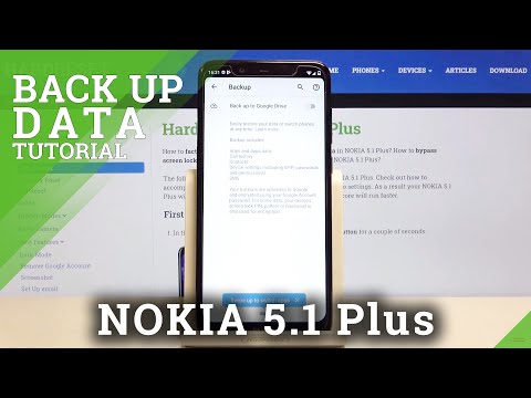 How to Enable Google Backup in NOKIA 5.1 Plus – Configure Backup Account