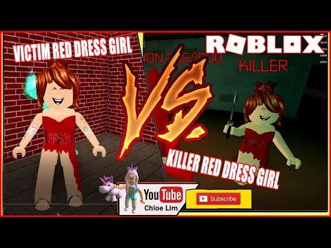 Roblox Gameplay Survive The Red Dress Girl The Red Dress Girl