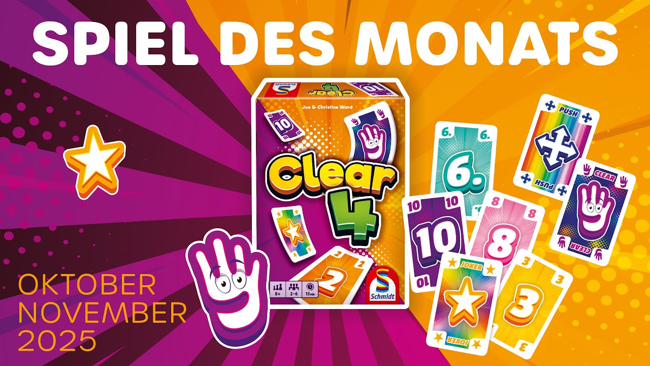 Schmidt Familienspiel Clear 4 (mult) Schmidt Familienspiel Clear 4 (mult)