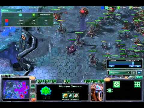 SC2: Weekly Cast #1 - EGIdrA vs LiquidHuK (pro game) ZvP P2/2