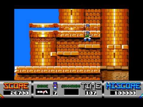 commando amiga game