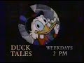 Ducktales Promo 1991