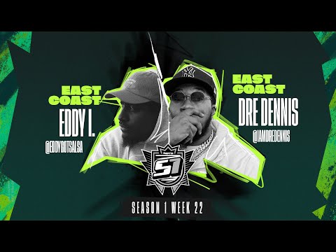 KOTD - Rap Battle - Eddy I. vs Dre Dennis | S1W22