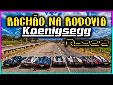 RACING on the KOENIGSEGG REGERA HIGHWAY at 450 km/h - FORZA HORIZON 5