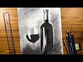 Ever Art Still Life Sketching With Pencil Shade Simple And Easy Still Life Sketching