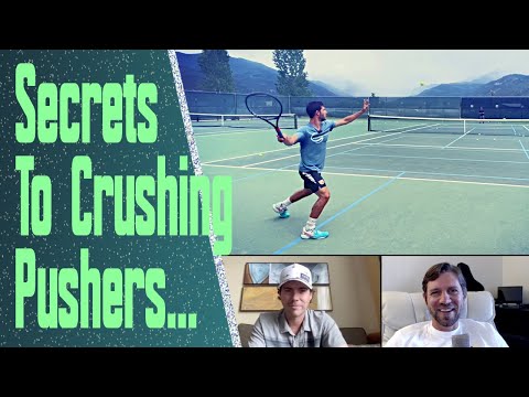 How to Beat a Pusher - A Discussion With a Tennis Guru