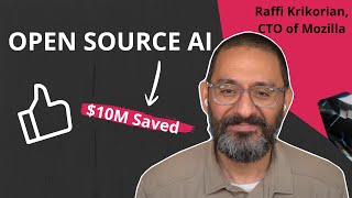 This Is a Fight Worth Having: The Case for Open Source AI | Raffi Krikorian, Mozilla CTO