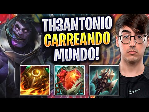 TH3ANTONIO CARREANDO CON MUNDO! - Th3Antonio Juega Dr. Mundo Top vs Garen! | Preseason 2023