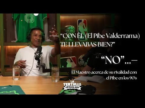 🎙️ ANECDOTES FROM MAESTRO ALEXIS | The rivalry between Alexis García and "El Pibe" Valderrama 🔥
