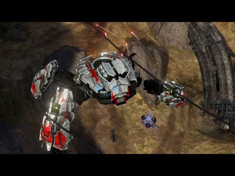 Halo MCC: Halo 3 Custom Forge: Chaos Highway: Tsavo Highway - Campaign Forge