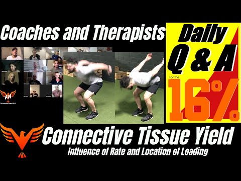 Connective Tissue Yielding - Effect of Rate and Location - BillHartmanPT.com Q&A for The 16%