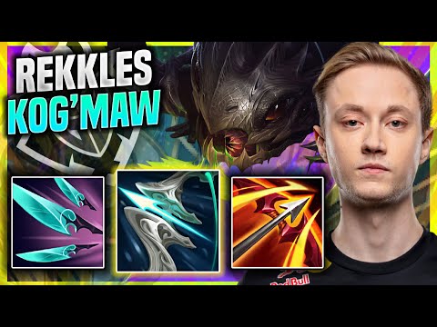 REKKLES BRINGS BACK KOG'MAW! - G2 Rekkles Plays Kog'Maw ADC vs Kai'Sa! | Season 11