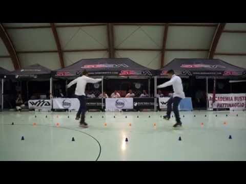 EFSC 2015 / Pair slalom / Ferrari Tiziano & Guslandi Lorenzo, 4 place