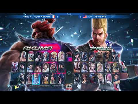 CELTIC THROWDOWN 2018 Tekken 7 top 8 CRaZY Super Akouma vs ???? Spero Gin