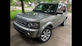 2013 Land Rover LR4, Front Crossover Pipe, Rear Crossover Pipe, Water Pump, Coolant Replacement