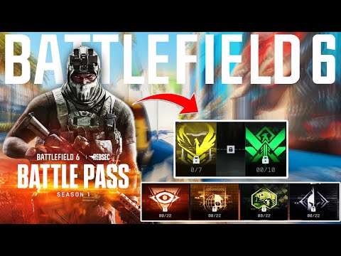 BATTLEFIELD 6: All Season 1 Battle Pass Rewards EXPLAINED (Massive Update!)