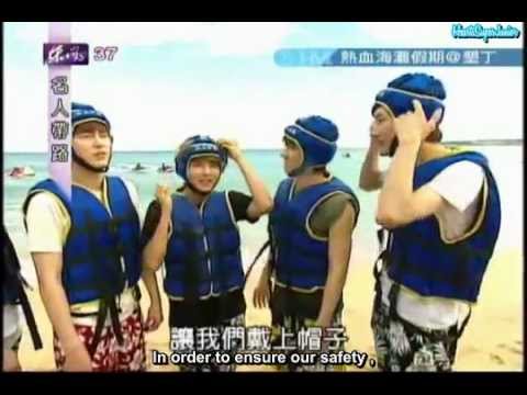 (Eng Sub) 111030 Celebrity Tour Guides - HenMi's fight