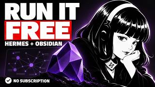 Run Hermes Obsidian Completely Free! Here's How! 🔥