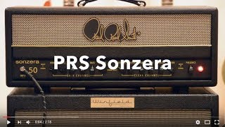 Video thumbnail for PRS Sonzera 50 Head by Rainbow Guitars