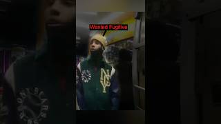 Wanted Fugitive Shoulder Checks Cop